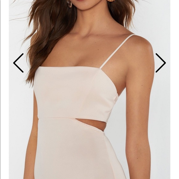 NASTYGAL | NWT Back in the Game Cut-Out Midi Dress - Picture 3 of 5
